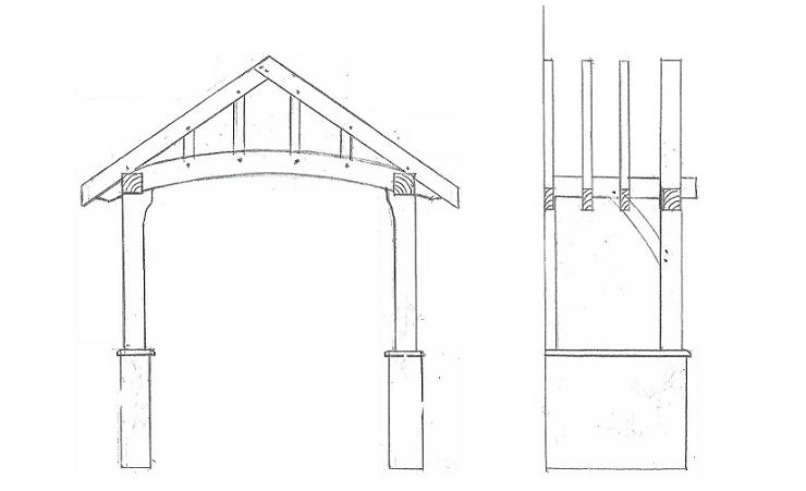 Shropshire Oak Porch