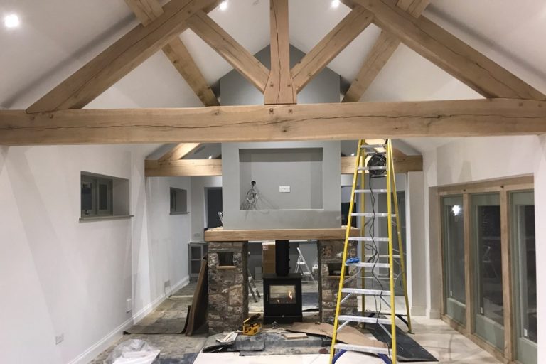 Oak Framed King Post Truss Prices UK Low Cost Roof