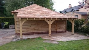 Oak Framed Garages And Carports Uk Oak Timber Framing